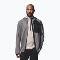 Bluză pentru bărbați Columbia Triple Canyon Grid Fleece Hooded Full Zip II city grey/black 5