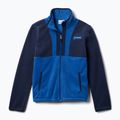 Bluză pentru copii Columbia Back Bowl II Full Zip collegiate navy/mountain blue