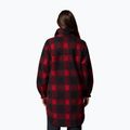 Cămașă pentru femei Columbia Wildbest Venture Long Fleece Coat mountain red blurred ombre 3