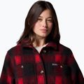 Cămașă pentru femei Columbia Wildbest Venture Long Fleece Coat mountain red blurred ombre 5
