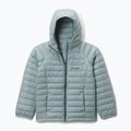 Geacă cu izolare pentru copii Columbia Powder Lite II Hooded crushed blue