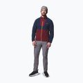 Bluză pentru bărbațoi Columbia Sequoia Grove FZ Fleece rich wine/collegiate navy 2