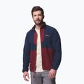 Bluză pentru bărbațoi Columbia Sequoia Grove FZ Fleece rich wine/collegiate navy 5