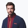 Bluză pentru bărbațoi Columbia Sequoia Grove FZ Fleece rich wine/collegiate navy 6