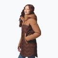 Palton cu puf pentru femei Columbia Mountain Croo III Mid Down tobacco/camel brown 4