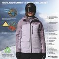 Geacă de schi pentru femei Columbia Highland Summit III Insulated lavender pearl/shale purple 13
