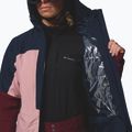 Geacă de schi pentru femei Columbia Liftline eraser pink/collegiate navy/rich wine 12