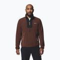 Bluză pentru bărbați Columbia Sequoia Grove Half Zip Fleece tobacco/black
