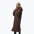 Palton fleece pentru femei Columbia Amaze Puff Long Hooded tobacco 5