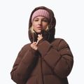 Palton fleece pentru femei Columbia Amaze Puff Long Hooded tobacco 8