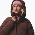 Palton fleece pentru femei Columbia Amaze Puff Long Hooded tobacco 9