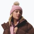 Palton fleece pentru femei Columbia Amaze Puff Long Hooded tobacco 13