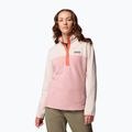 Bluză de damă Columbia Benton Springs 1/2 Snap eraser pink/dark stone/tuscan