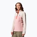 Bluză de damă Columbia Benton Springs 1/2 Snap eraser pink/dark stone/tuscan 4