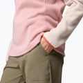 Bluză de damă Columbia Benton Springs 1/2 Snap eraser pink/dark stone/tuscan 6