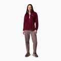 Bluză damă Columbia Benton Springs 1/2 Snap rich wine/eraser pink 2