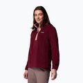 Bluză damă Columbia Benton Springs 1/2 Snap rich wine/eraser pink 4