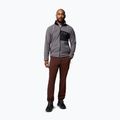 Bluză fleece pentru bărbați Columbia Fast Trek Overlay Full Zip city grey/black 2