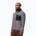Bluză fleece pentru bărbați Columbia Fast Trek Overlay Full Zip city grey/black 4