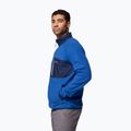 Bluză fleece pentru bărbați Columbia Fast Trek Overlay Full Zip mt blue/coll navy 4