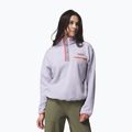 Bluză fleece pentru femei Columbia Helvetia II Cropped Half Snap Fleece lavender pearl/shale purple/zing