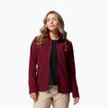 Bluză fleece pentru femei Columbia Fast Trek II rich wine 5