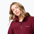 Bluză fleece pentru femei Columbia Fast Trek II rich wine 6