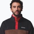 Bluză pentru bărbați Columbia Steens Mountain Half Snap II tobacco/black/mtn red 5