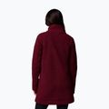 Palton fleece pentru femei Columbia Panorama Long rich wine 3