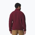 Bluză fleece pentru bărbați Columbia Helvetia II Half Snap Fleece rich wine 3