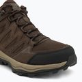 Încălțăminte de trekking pentru bărbați Columbia Redmond IV Mid Wp cordovan/tangy orange 6
