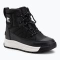 Ghete pentru copii Sorel Youth Whitney Mid Wp black/sea salt