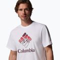 Tricou pentru bărbați Columbia CSC Seasonal Graphic white/heavenly stacked gem 5