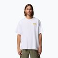 Tricou pentru bărbați Columbia CSC Heavyweight Iconic Tee white/repeated peaks