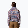 Bluză fleece pentru femei Columbia Helvetia II Printed Cropped Half Snap sea salt/retrotee 3