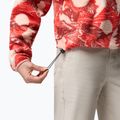 Bluză fleece pentru femei Columbia Helvetia II Printed Cropped Half Snap poppy red/sunscape 6