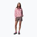Bluză fleece pentru femei Columbia Helvetia II Printed Cropped Half Snap rosette/sprayflower 2