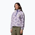 Bluză fleece pentru femei Columbia Helvetia II Printed Cropped Half Snap stormwatch/sprayflower 4