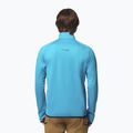 Bluză de trekking pentru bărbați Columbia Triple Canyon Grid Fleece Full Zip II compass blue heather/black 3