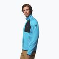 Bluză de trekking pentru bărbați Columbia Triple Canyon Grid Fleece Full Zip II compass blue heather/black 4