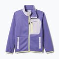 Bluză fleece pentru copii Columbia Fast Trek V Full Zip stormwatch/lavender pearl