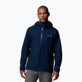 Geacă softshell pentru bărbați Columbia Trailborne 2.5L collegiate navy