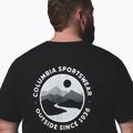 Tricou pentru bărbați Columbia CSC Outdoor back graphic black/scoped view 6