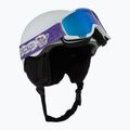 Cască de schi pentru copii Salomon Player Combo + Gogle XV Jr ice flow/ice flow mid blue 9