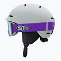 Cască de schi pentru copii Salomon Player Combo + Gogle XV Jr ice flow/ice flow mid blue 3