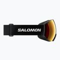 Ochelari de schi pentru copii Salomon Radium black/mi mid red 7