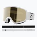 Ochelari de schi pentru copii Salomon Lumi Acces Jr white/flash gold 9