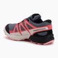 Încălțăminte de alergare pentru copii Salomon Speedcross Waterproof grisaille/hushed violet/rouge red 3