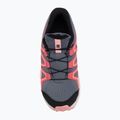 Încălțăminte de alergare pentru copii Salomon Speedcross Waterproof grisaille/hushed violet/rouge red 5