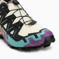 Încălțăminte de alergare pentru bărbați  Salomon Speedcross 6 GTX transparent yellow/black/waterfall 7